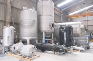 Application industrielle de réacteur en acier inoxydable