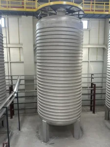Application industrielle de réacteur en acier inoxydable