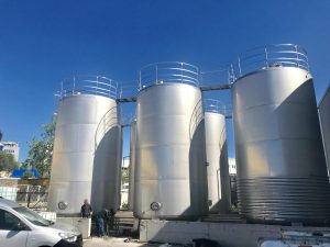 Paslanmaz depolama proses tankı imalatı